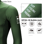 Cycling Jersey Small  Training Level Men Women Long Sleeves Cycling Jersey Breathable Man Cycling Maillott