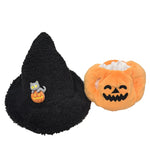 Labubu Clothes Halloween Pumpkin Skirt Dress Up, Festival Costume, Available in Two Colors, Doll Accessories (No Dolls)