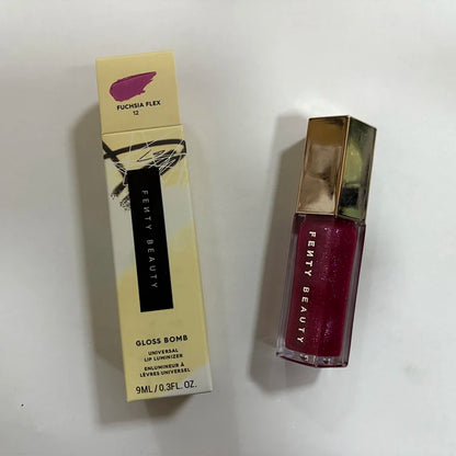 Fenty Beauty Gloss Bomb Lip Glaze Multi-color Moisten Shine Glitter Lip Plumper Makeup Beginner Liquid Lipstick Makeup Cosmetics