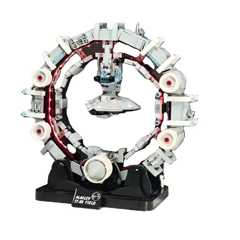 1515Pcs MOC Planet Series Building Blocks Set Technical Hovering Large Sword Model Battle Starship Bricks Toys for Children Gift