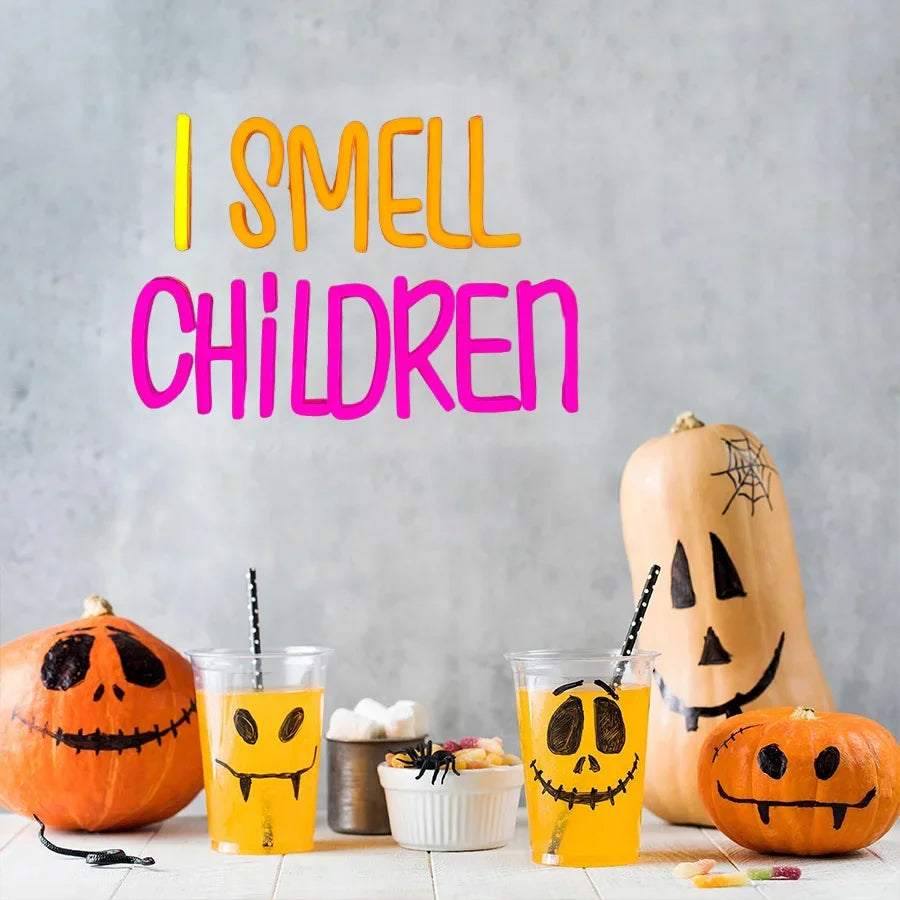 Do You Like Scary Movies Neon Sign for Wall Decor,LED Neon Light for Movie Night Party Horror Room Gothic Font Halloween Decor