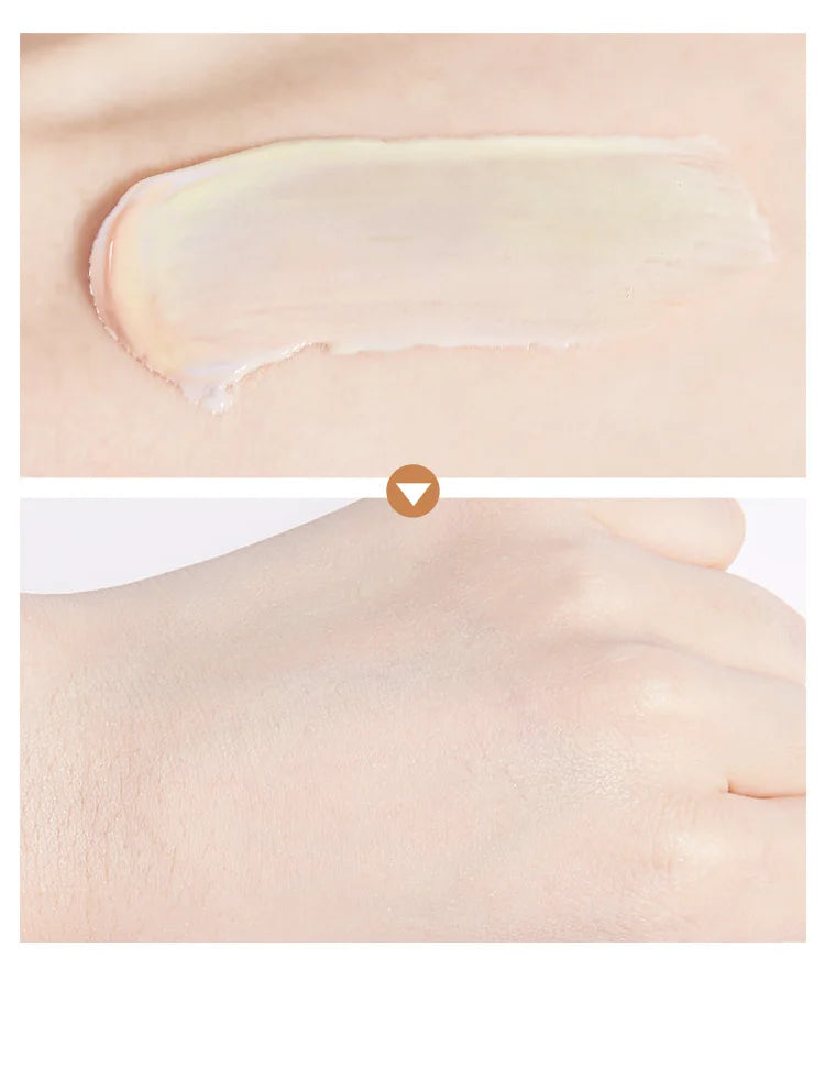 Three color press release cream concealer isolate makeup facial base brightening cream