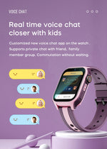 VALDUS 2025 VK36 4G Children Smartwatch Camera Video Call SOS SIM Card WIFI GPS Positioning Compatible Android IOS Kids Watch