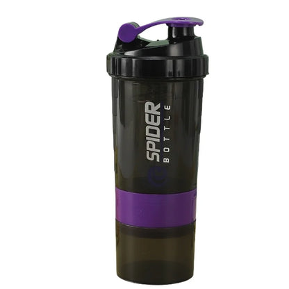 Creative Sports Shaker Cup Fitness Mixing Cup Fashion Trend Large Capacity Water Cup with Mixing Ball Convenient and Practical