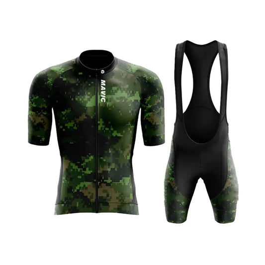 RX MAVIC Zomers Fietstenue voor Heren – Ademend Wielershirt met Korte Mouwen & Broek voor Wegwielrennen en Teamtraining"