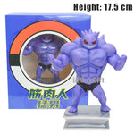 Pokemon Toys GYM Figurines Cartoon Fitness Muscle Man Action Figure Charmander Bulbasuar Squirtle Gengar Fit Model Anime Toys