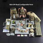 Jungle Sniper 1/6 Soldier Model - Joint Movable Special Forces Doll Handmade Military Action Figure Tactical Collectible Toy