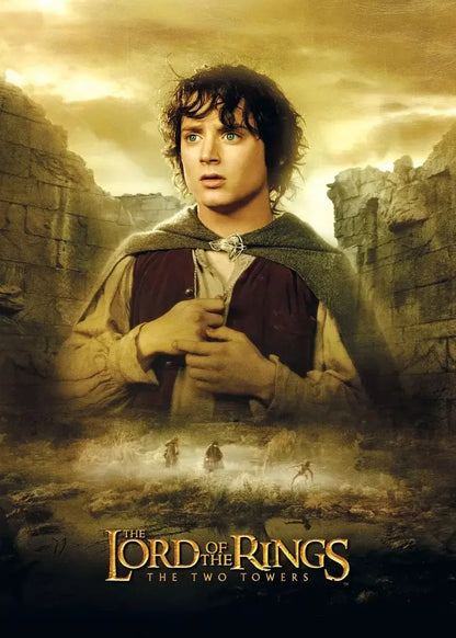 Retro Classic Movie T-The L-Lords of The R-Rings Poster Print Canvas Painting for Living Room Home Decor No Frame