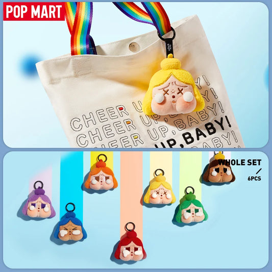 POP MART Crybaby "Cheer Up, Baby!" Pluche Hanger Mystery Box – Blind Box Collectible (Limited Edition)