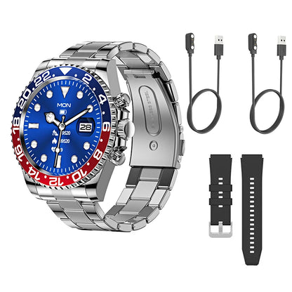 Smart Watch Man Aiweile AW12 High-End Luxury Smartwatch Fitness Tracker Sport Business Bluetooth Call for Xiomi IOS DIY Faces