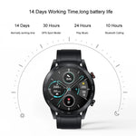 New HONOR Magic Watch 2 Smart Watch 46mm Bluetooth 5.1 Calling Smartwatch Blood Oxygen 14 Days Battery Life Heart Rate GPS