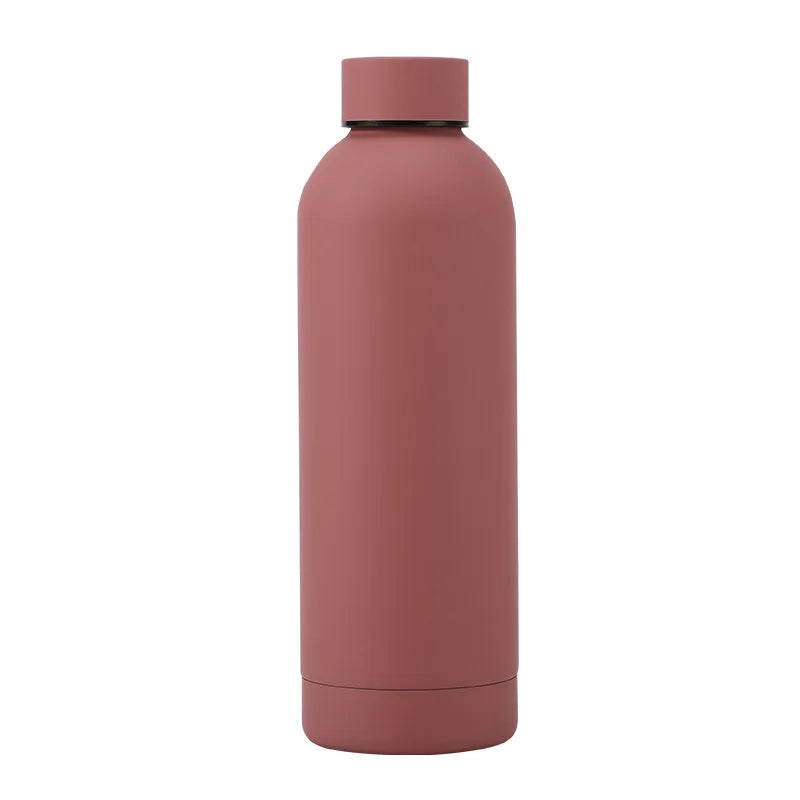New Steel 500ml Small Mouth Bottle Outdoor Sports USA Style Portable Thermos Cup Cool Water Bottle
