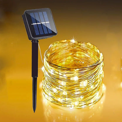 Guirlande lumineuse solaire