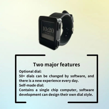ESP32 p4 E-ink Display Open Source Watch V2.0 ePaper Smartwatch DIY Dial With Bluetooth And WiFi Programmable For Developers