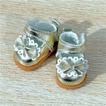 17cm For Labubu Doll Clothing Skirt Bowhair Accessory Set Retro Bib Pants Clothes Luxury Messenger Bag Shoes Set Sitting Party