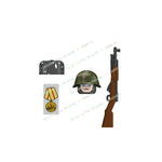 N601-650 MOC Military War Infantry Soldiers Action Figures Creative Bricks Accessories Building Blocks Children's Toys Gifts