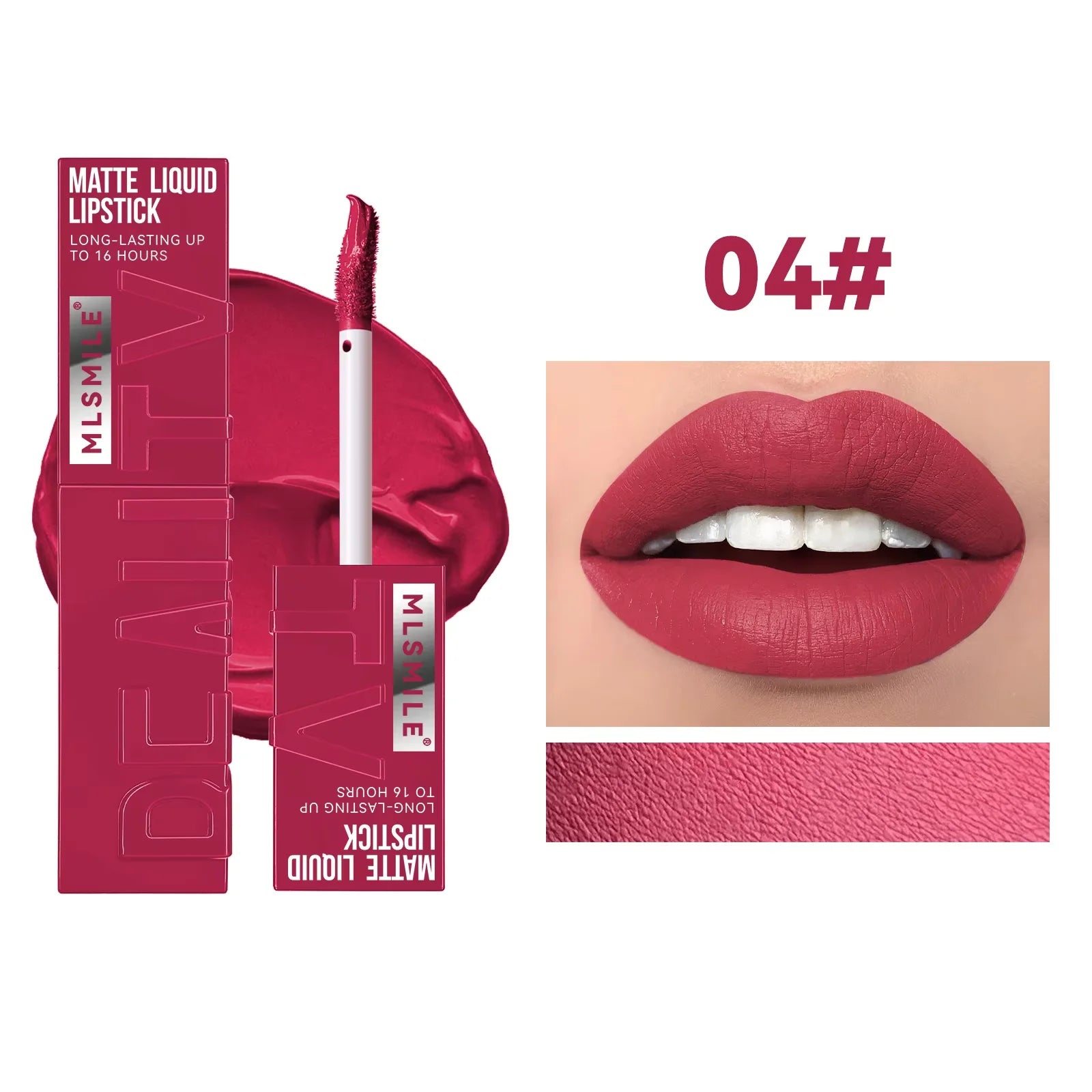 Long Lasting Velvet Matte Lip 6 Colors Gloss Waterproof Non-stick Cup Sexy Nude Red Pink Liquid Lipstick Lips Makeup Cosmetic