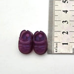 Mini Labubu Doll Shoes for 10cm Labubu 4.0 The Monsters Pin for Love Series Doll Clothes Accessories Plush Doll's Clothing