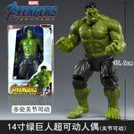 Original Multi-character 36cm Captain America Hands-on Toy Marvel's Avengers Spider-Man and Iron Man Exquisite  Figurine Gifts