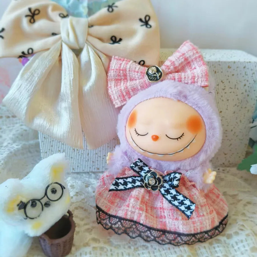 Labubu Accessories Clothes Designer Suitable for V1 V2 V3 Labubu Pendants Cute Personality Fashion Birthday Gift