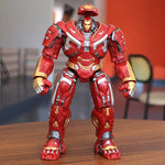 New 17cm Avengers Iron Man Mk44 Hulkbuster Action Figures Mech Iron Man Knuckle Movable Toy Collects Alloy Models Birthday