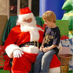 Fluffy Red Santa Hats Set with Plush Brim and Liner for Adults Men Women - Christmas, New Year Party Supplies & Gifts