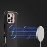 3 IN1 Military Heavy Support Hanging Rope Case For IPhone 16 15 14 Plus 13 Pro Max for MagSafe Magnetic Shockproof Cover