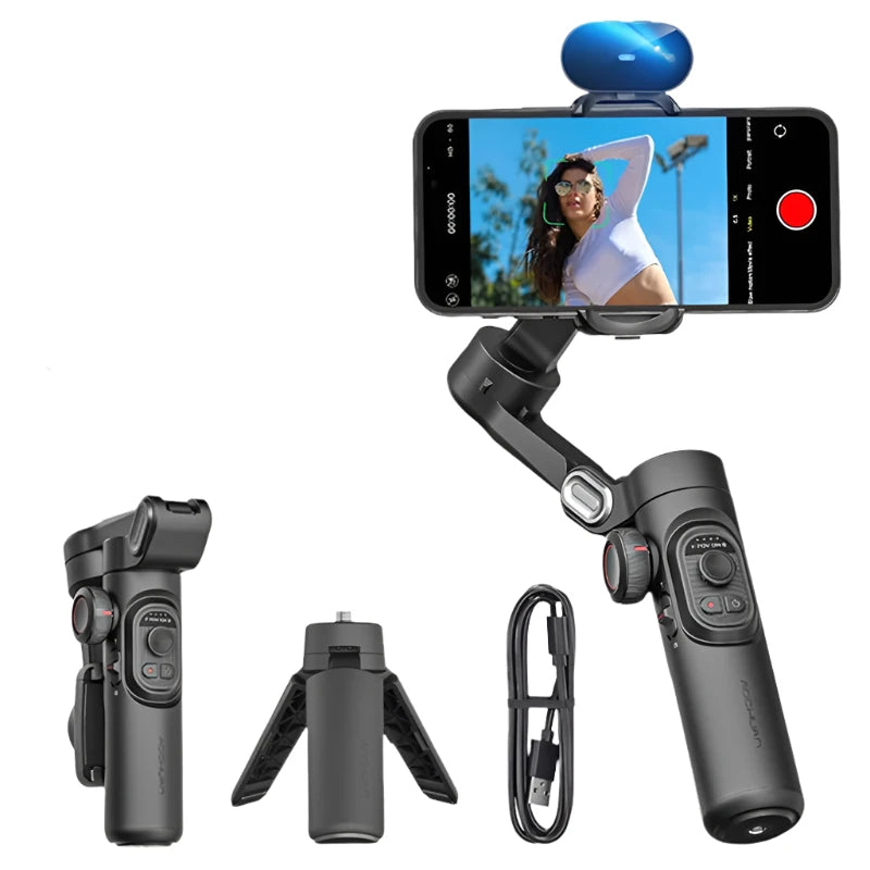 Smart XE 3-Axis Smartphone Gimbal Stabilizer with Fill Light