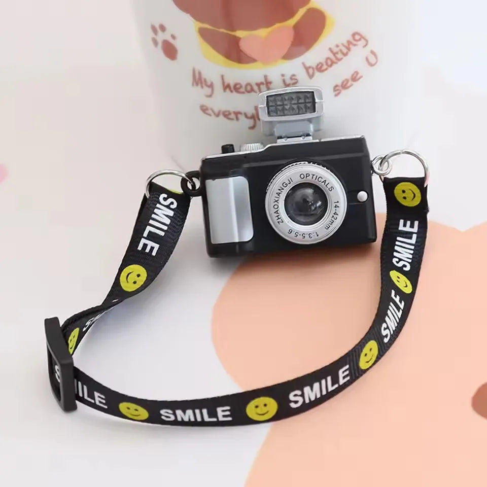 Miniature Doll Simulation Toys Camera Cute Decoration For Dollhouse Decoration Labubu Accessories Gift For Girl
