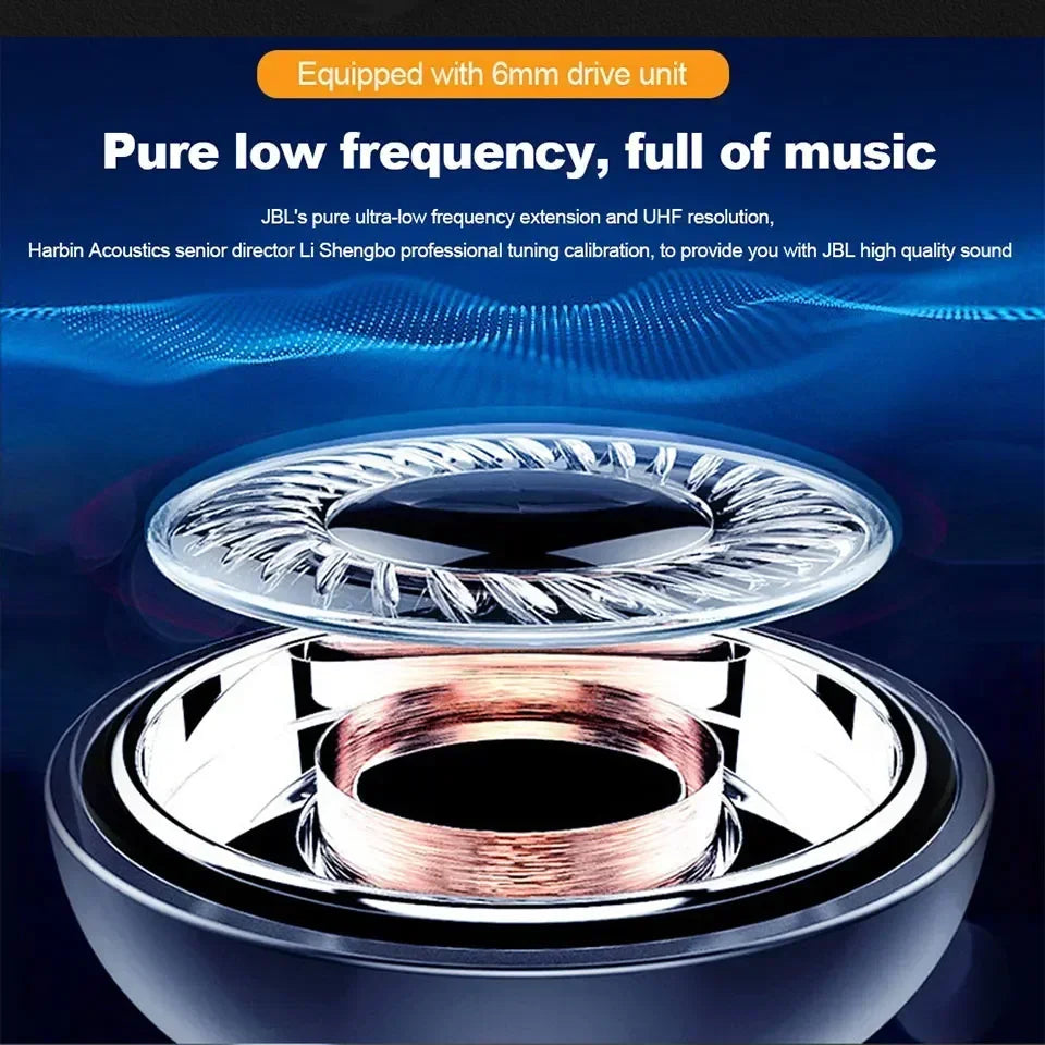 JBL T280 TWS Draadloze Bluetooth Oordopjes – Sportieve Waterdichte Oortjes met Microfoon, Diepe Bass en Oplaadcase