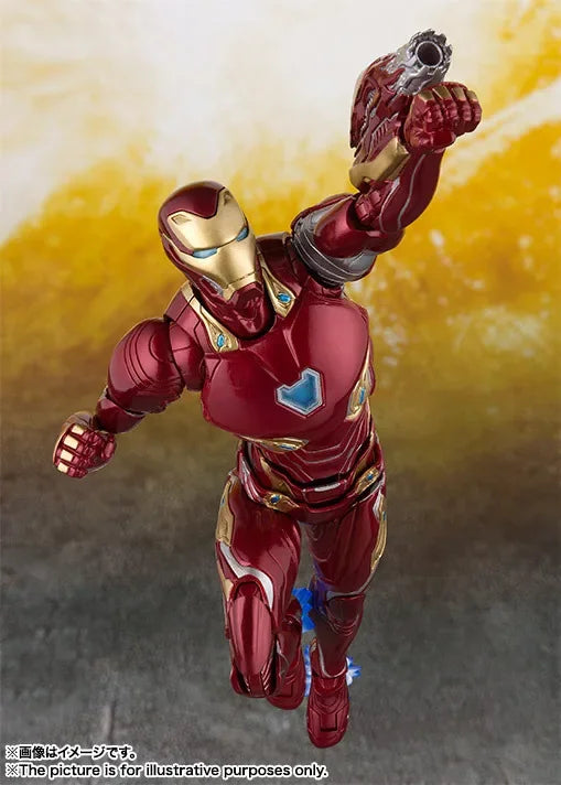 Marvel Comics Avengers 3 Infinite War Mk50 Shf Iron Man Activity Doll Model Children Christmas Birthday Gifts Toys Gifts