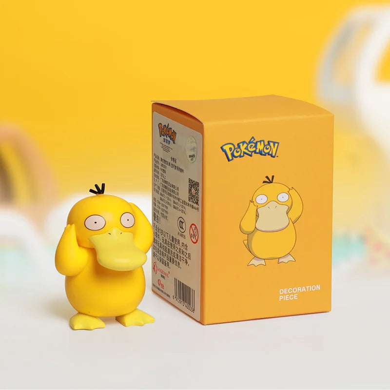 Pokemon Pikachu Charmander Psyduck Squirtle Jigglypuff Bulbasaur Bulbasaur Anime Figures Toys Model Kawaii 6 Type For Kids Gifts