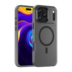 Shockproof Matte Transparent Case For Magsafe Case For iPhone 17 Pro Max 17 Air 17 Pro 17 Wireless Charge TPU Soft Cover Funda