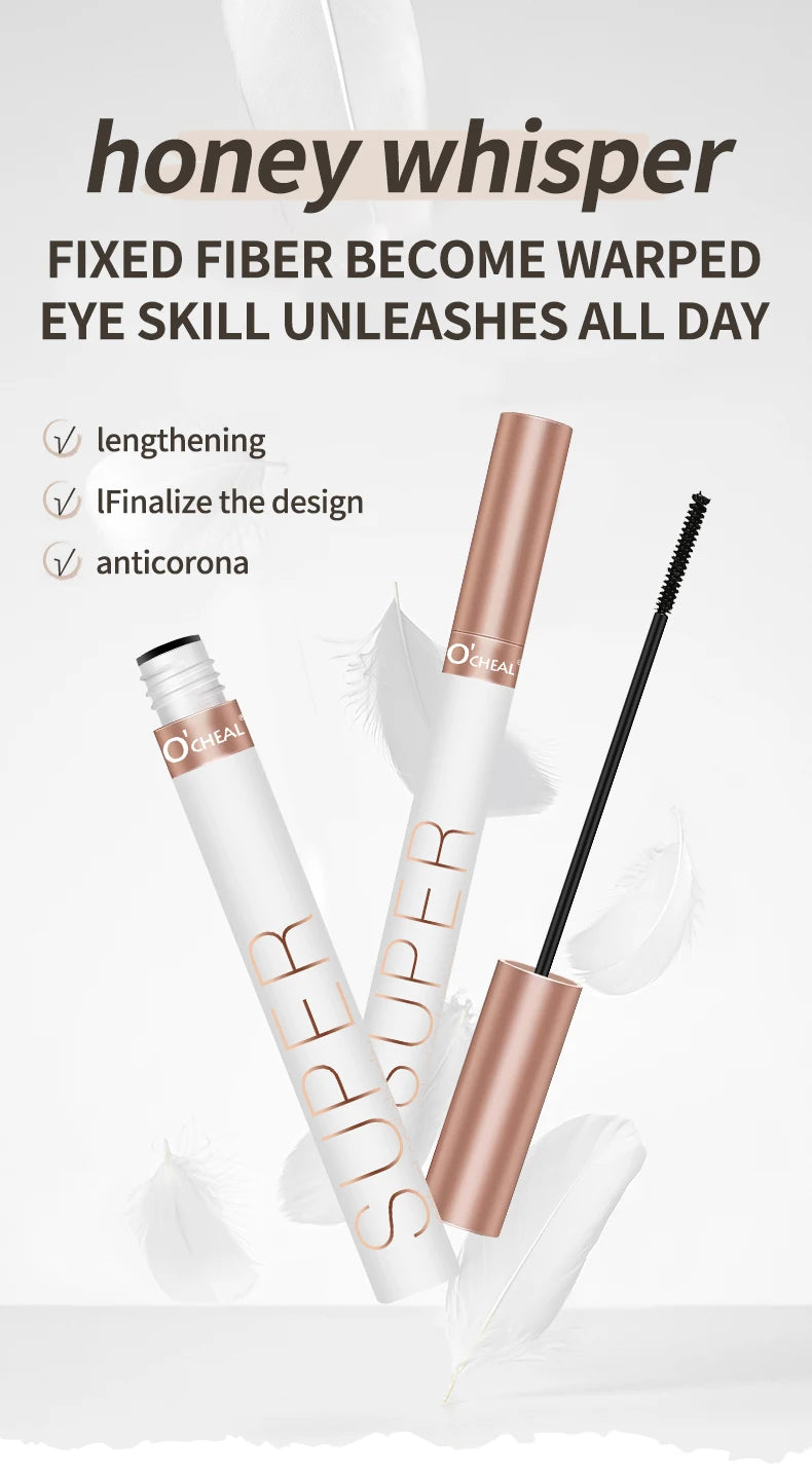 O‘cheal Mascara Black Lash Eyelash Brush 3D Silk Thick Curling Lengthening Eyes Lashes Beauty Makeup Cosmetics Extension Mascara