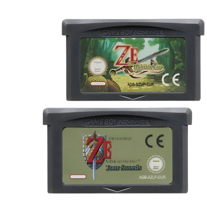Cartouche Zelda GBA – Minish Cap, Four Swords & Link’s Awakening DX – Pack Double 32 Bits pour GBA/NDS