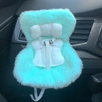 15-17cm doll Seat  Labubu carseat Safety Seat Cute Doll Air Outlet Aromatherapy decoration high-grade Car Interior Decoration