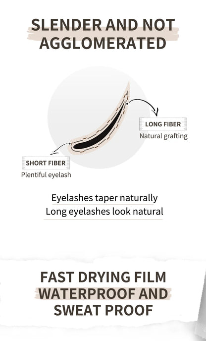 O‘cheal Mascara Black Lash Eyelash Brush 3D Silk Thick Curling Lengthening Eyes Lashes Beauty Makeup Cosmetics Extension Mascara