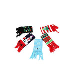 Christmas LED Scarf - Knitted Multicolor Light-Up Scarf for Kids and Adults