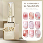 15ml Glass Top Coat Long Lasting Clear Rubber Top Coat LED UV Strengthen Nails High Gloss Top Finish Gel Nail Polish