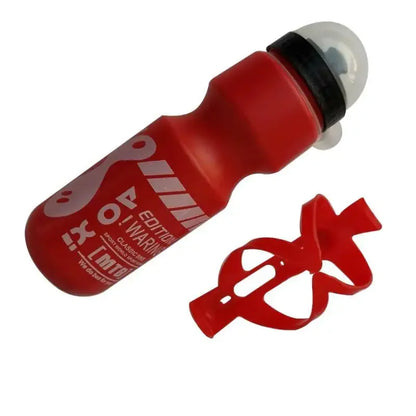 750ML Portable Cycling Equipment Cycling Bottles Mountain Bicycle Water Bottle Outdoor Sport Camping Drink Jug Free Cup Holder