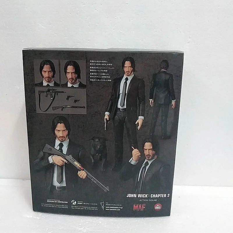 Mafex 085 JOHN WICK Chapter 2 with Dog Figure Chapter 4Mafex 212 John Wick Action Figure Figure Model Toys Dolls Birthday Gift