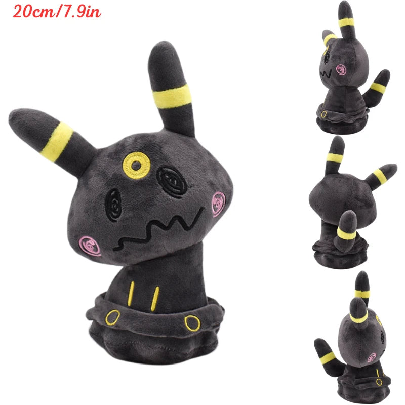 Pokemon Shiny Mimikyu Plush Toys Mimikyu Cos Snorlax Charizard Mewtwo Umbreon Vaporeon Sylveon Kawaii Stuffed Peluche Dolls Kids