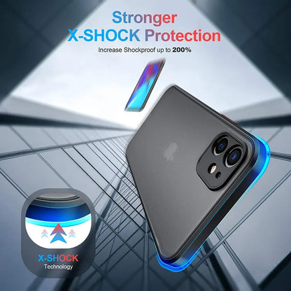 New Armor Bumper Shockproof Phone Case For Apple iPhone 17 Pro Max iphone17 Pro Max 17Pro 17 Air Silicone Hard Cover Capa