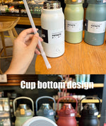 1.3L/1.7L Large Capacity Thermo Bottle Outdoor Mug Stainless Steel Thermos Water Bottle Portable Vaccum Flask Cold And Hot Tumbl