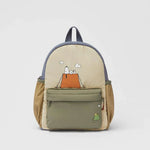 6 styles Kawaii Disney Lilo & Stitch Plush or Glossy Messenger Bag Cartoon Large-Capacity Student Backpack Kindergarten Bag Gift