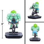 Pokemon Toys GYM Figurines Cartoon Fitness Muscle Man Action Figure Charmander Bulbasuar Squirtle Gengar Fit Model Anime Toys