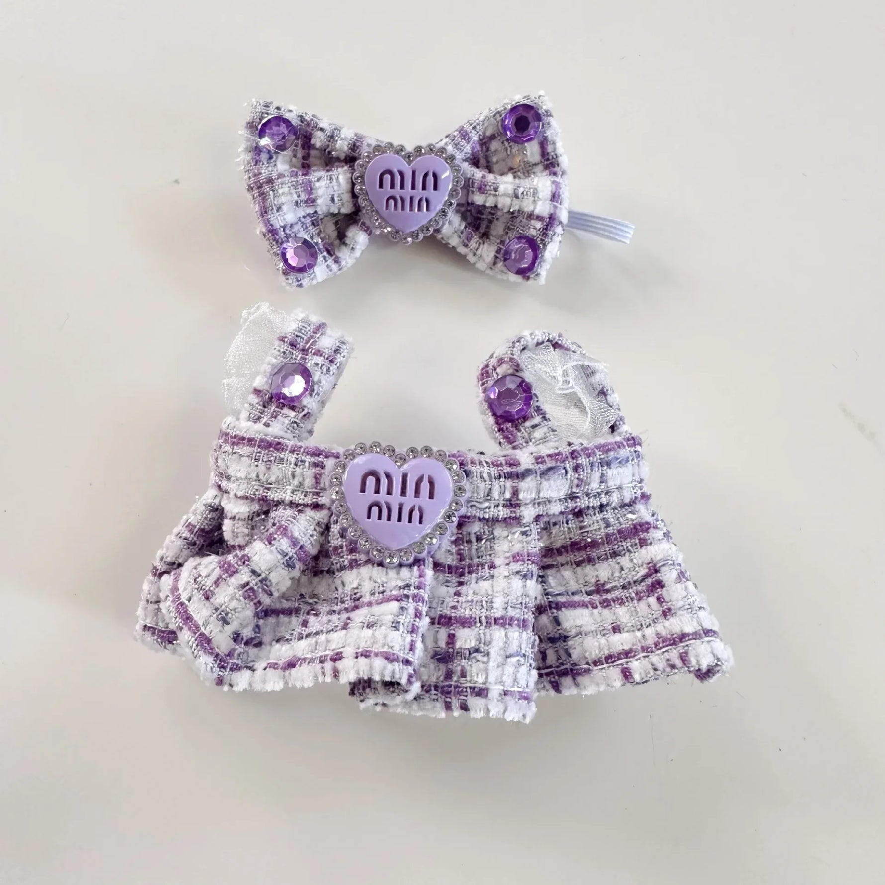 17cm Mini Plush Doll'S Clothes Outfit Accessories For Korea Kpop Exo Labubu Idol suit Clothing Gift，Only clothes and no dolls