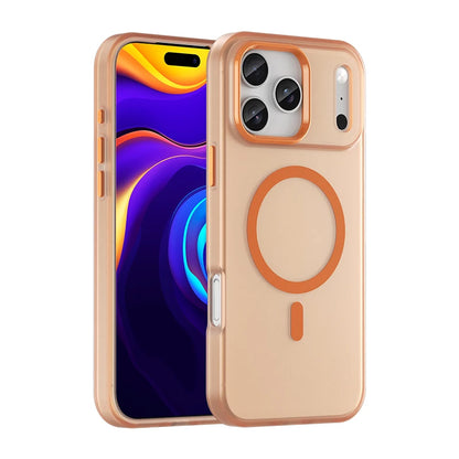 Shockproof Matte Transparent Case For Magsafe Case For iPhone 17 Pro Max 17 Air 17 Pro 17 Wireless Charge TPU Soft Cover Funda