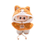 Only Clothes  for Labubu Doll Clothes Puppy Shark Cape Cape Fashionable and Cute Set Change Clothes