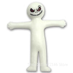 12/24/36 Pcs Mini Colorful Stretching and Reducing Stress Little People Halloween Birthday Party Gift Carnival Gift Pack Filler